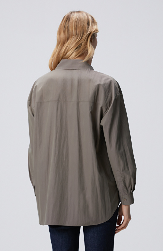 Açık Haki Gömlek