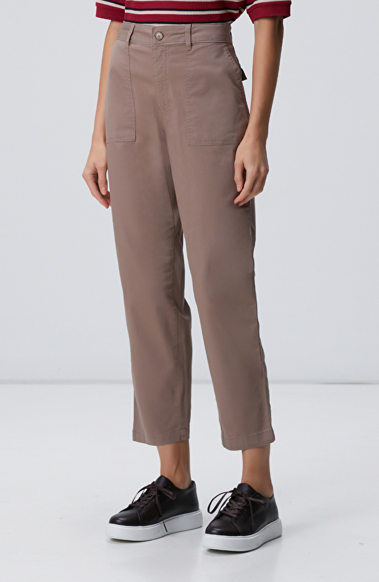 Vizon Dokuma Casual Pantolon