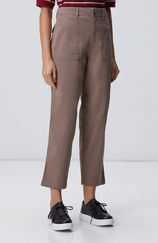 Vizon Dokuma Casual Pantolon