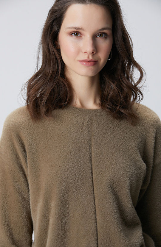 Haki Sakal İp Basic Kazak