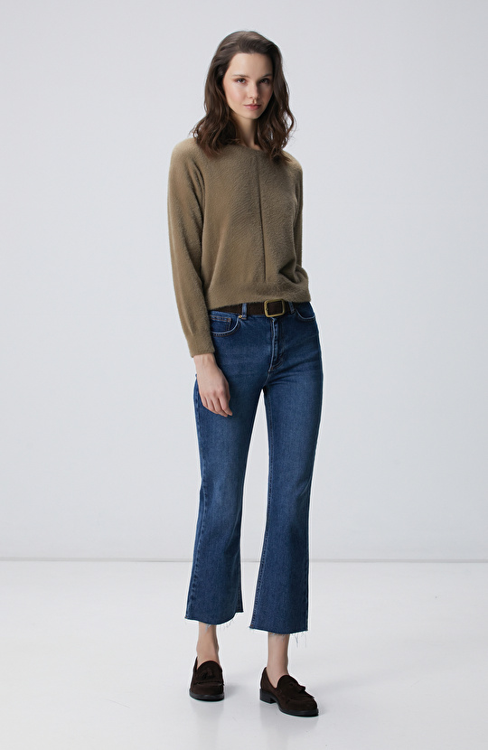 Haki Sakal İp Basic Kazak