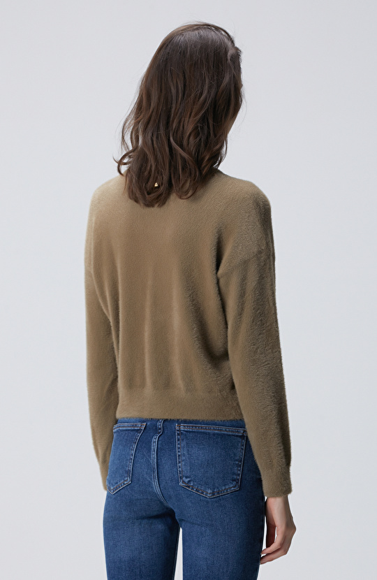 Haki Sakal İp Basic Kazak