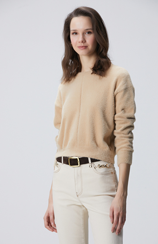 Bej Sakal İp Basic Kazak