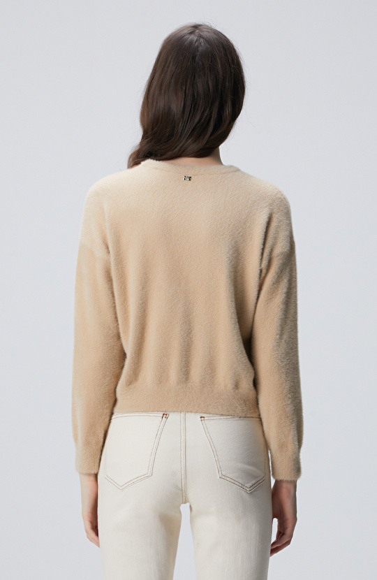 Bej Sakal İp Basic Kazak