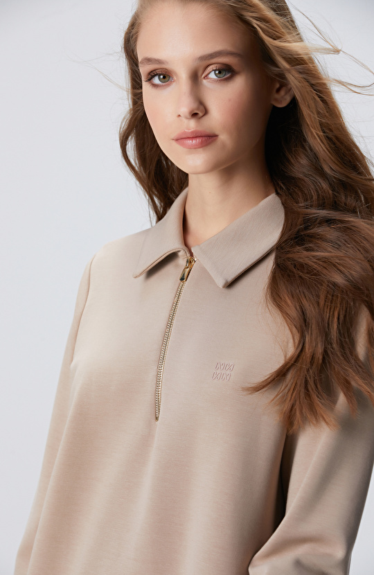 Vizon Polo Örme Elbise