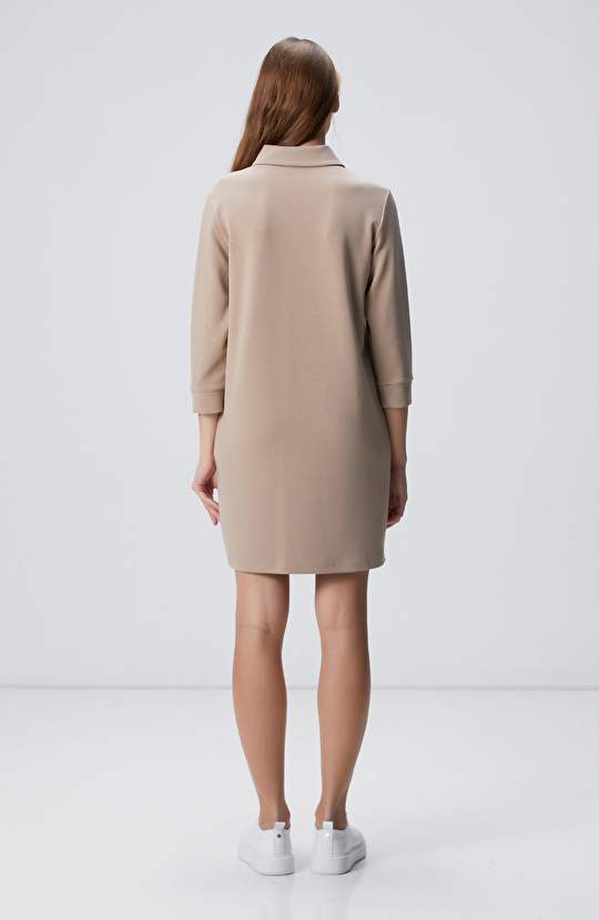 Vizon Polo Örme Elbise