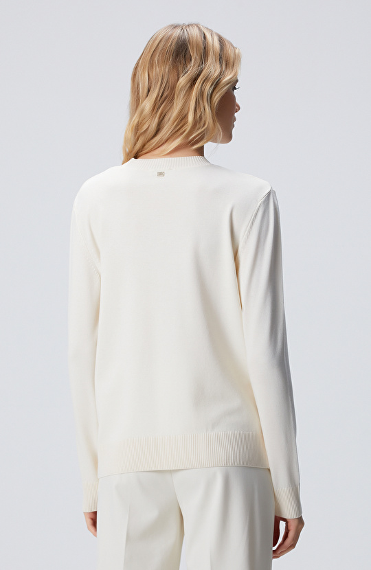 Kırıkbeyaz Basic Kazak