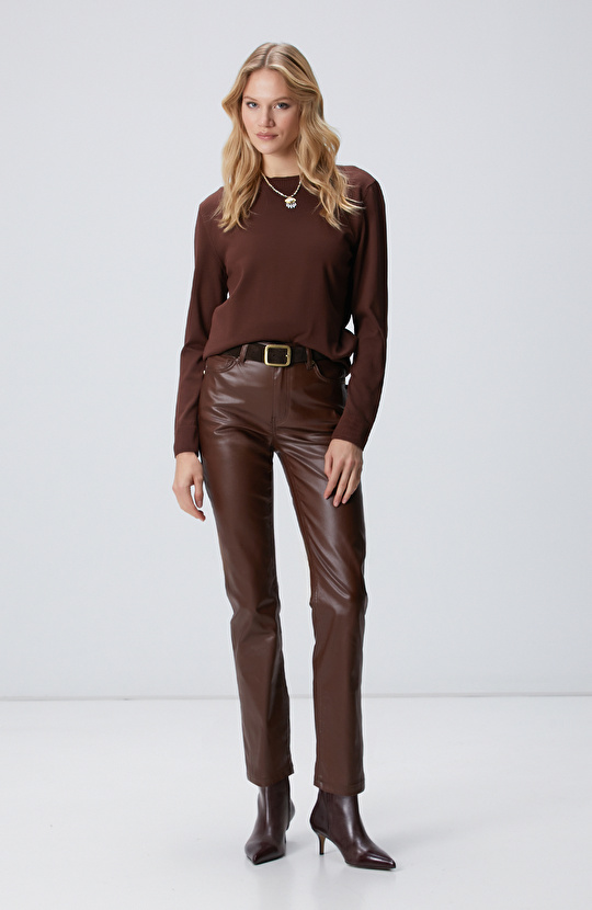 Kahverengi Basic Kazak