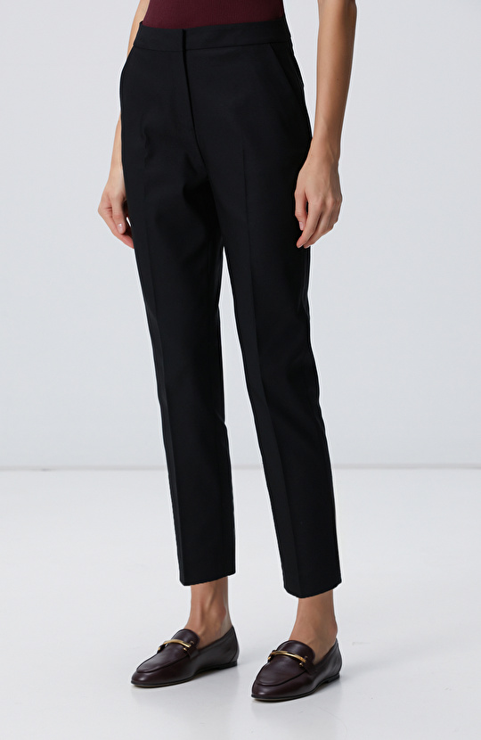 Siyah Basic Skinny Pantolon