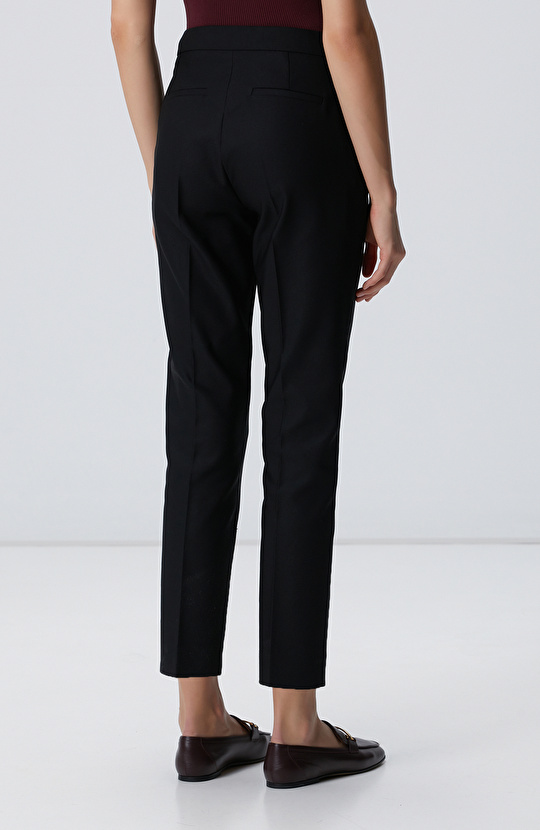 Siyah Basic Skinny Pantolon