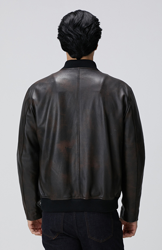 Kahverengi Deri Mont