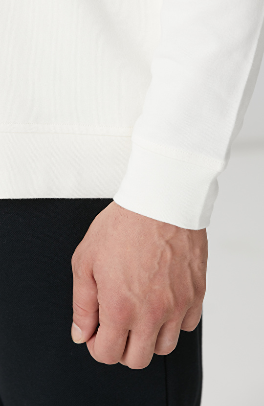 Kırık Beyaz Sweatshirt