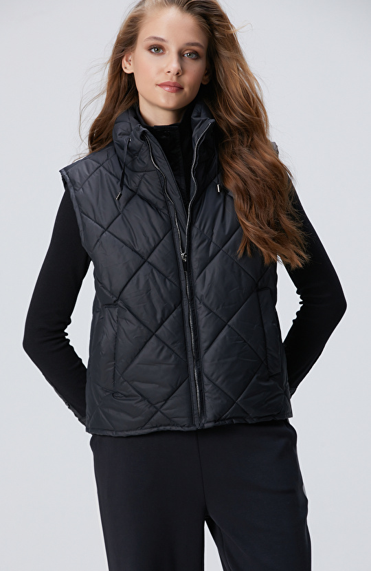 Antrasit Casual Yelek