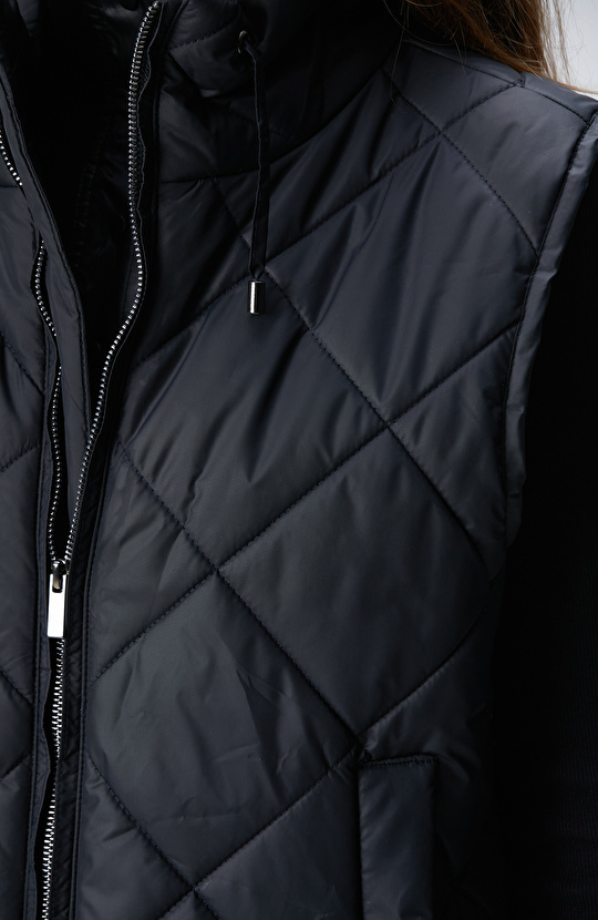 Antrasit Casual Yelek