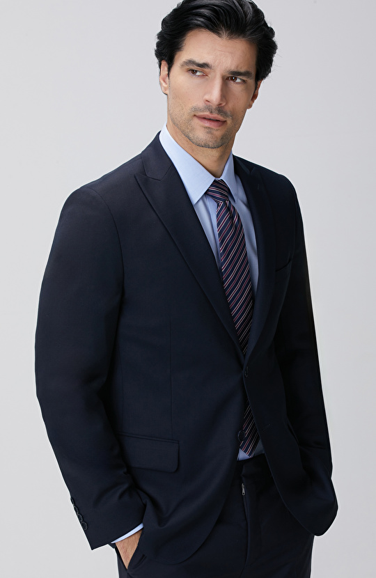 Siyah Yün Takım Elbise