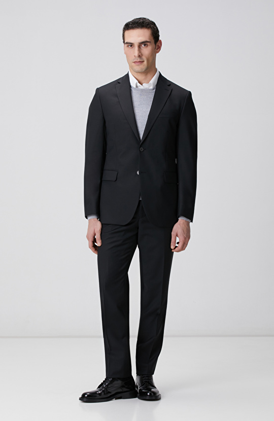 Siyah Yün Takım Elbise