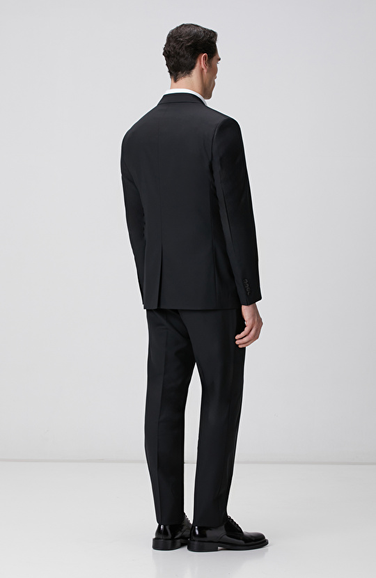 Siyah Yün Takım Elbise