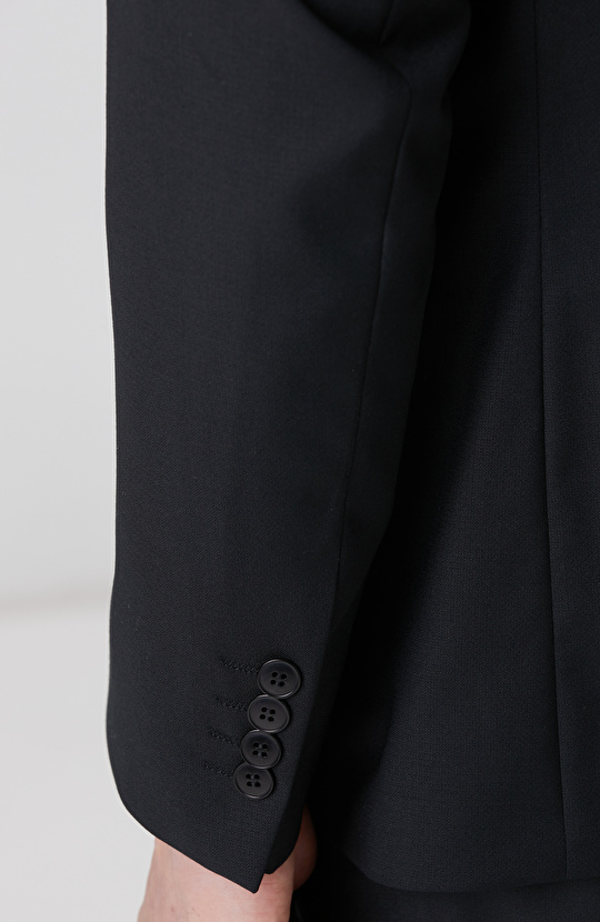 Siyah Yün Takım Elbise