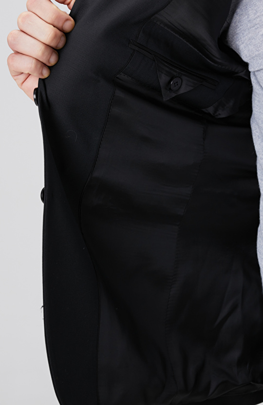 Siyah Yün Takım Elbise