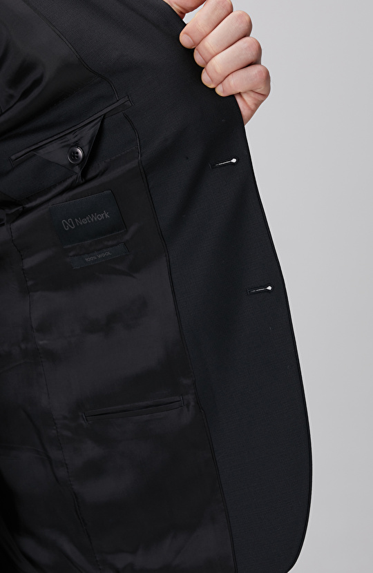 Siyah Yün Takım Elbise