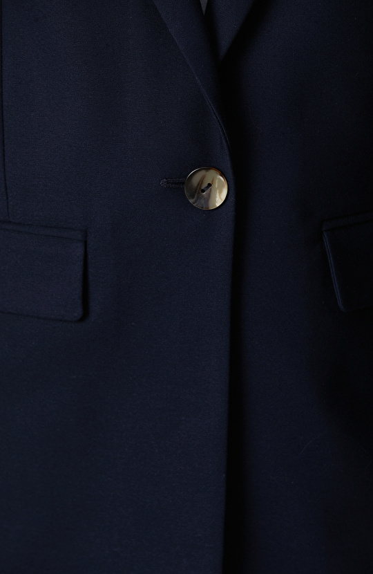 Lacivert Blazer Ceket