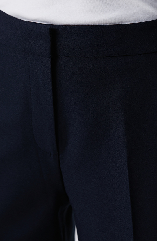 Lacivert Basic Skinny Pantolon