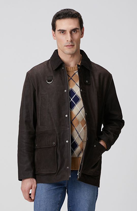 Kahverengi Nubuk Deri Kaban