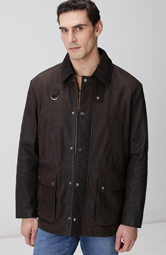 Kahverengi Nubuk Deri Kaban