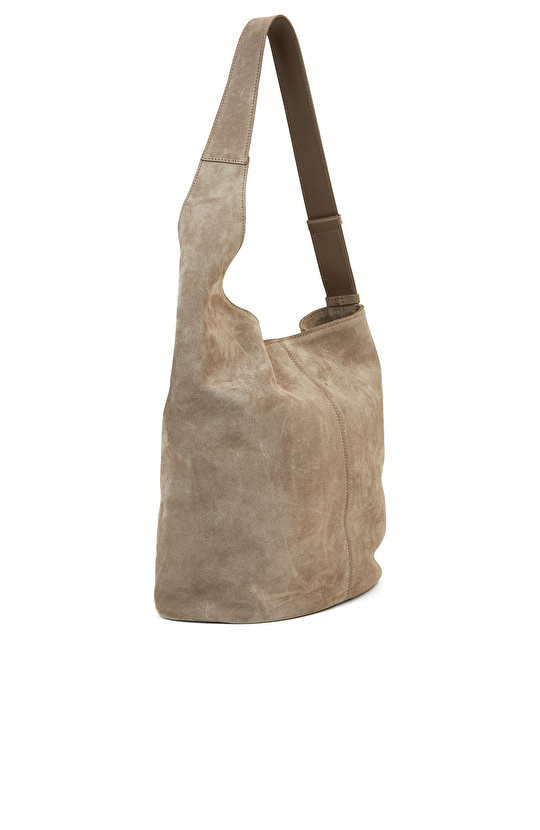 Vizon Kadın Süet Çanta