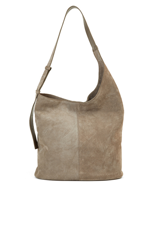 Vizon Kadın Süet Çanta