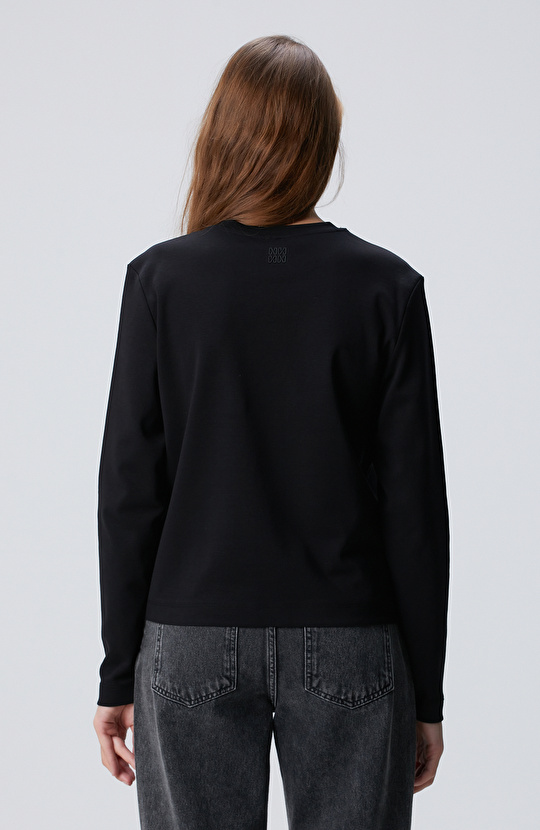 Siyah Basic Sweatshirt