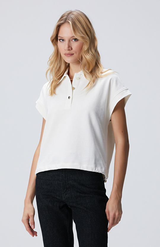 Kırıkbeyaz Sweatshirt