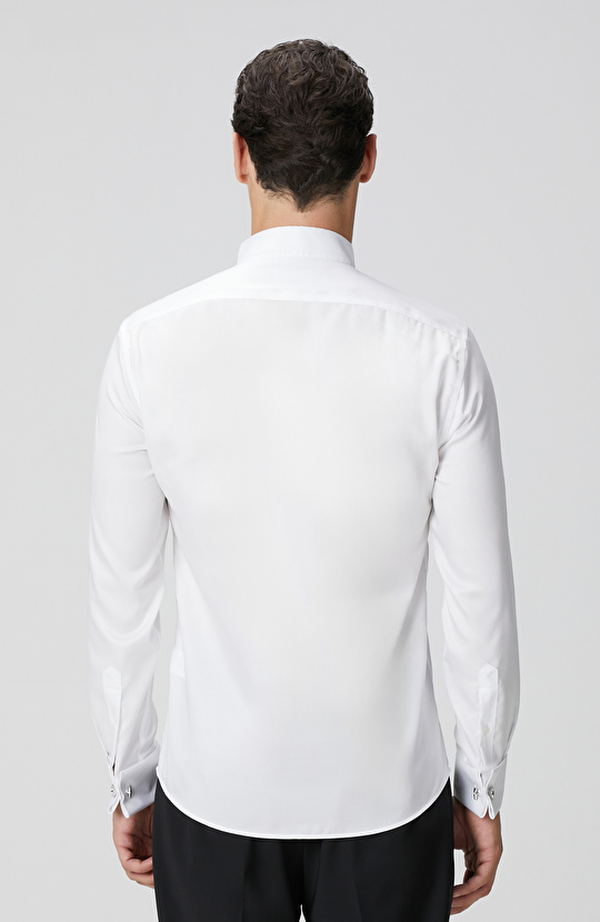 Beyaz Smokin Gömlek