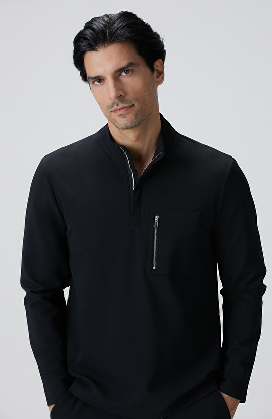 N-Tech Siyah Sweatshirt