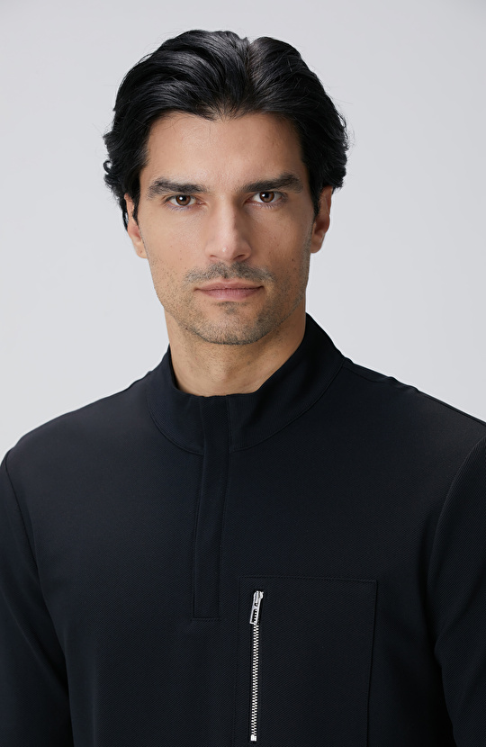 N-Tech Siyah Sweatshirt