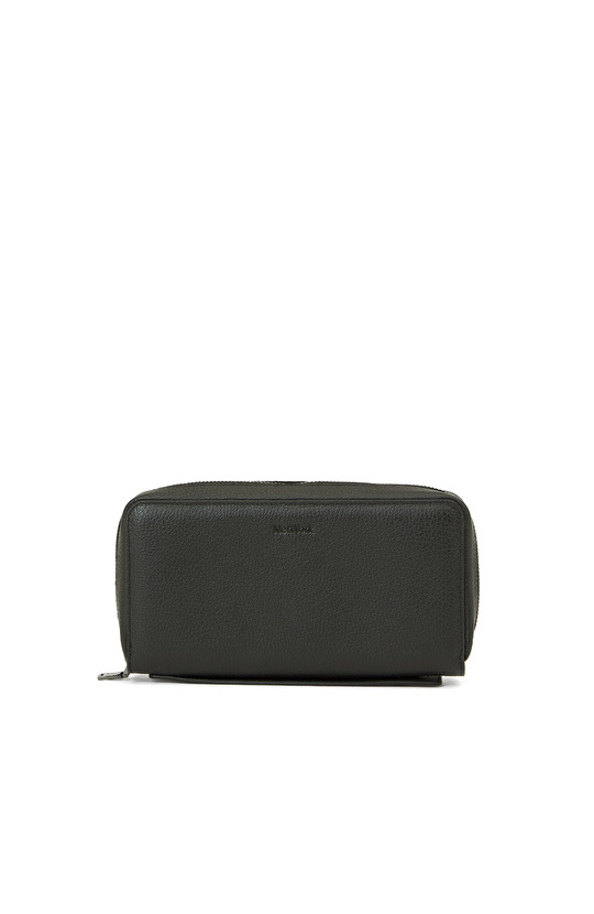 Kahverengi Erkek Deri Clutch