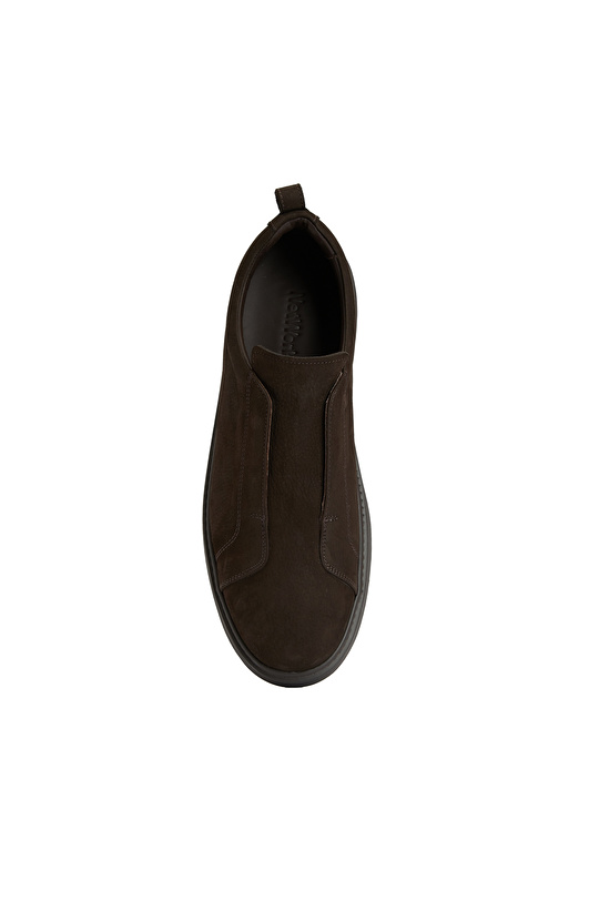 Acı Kahve Erkek Süet Sneaker