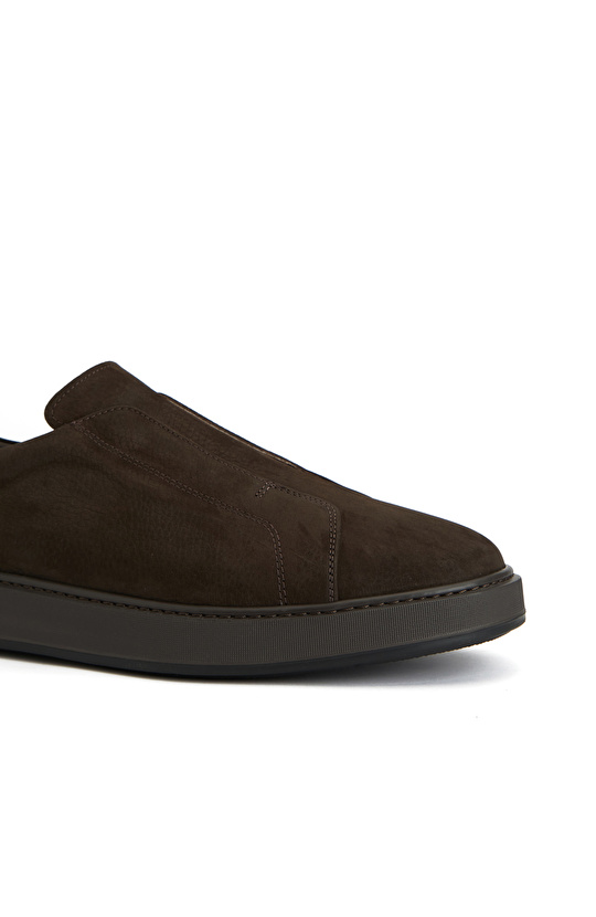 Acı Kahve Erkek Süet Sneaker