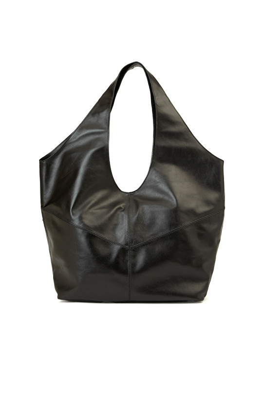 Siyah Kadın Deri Çanta