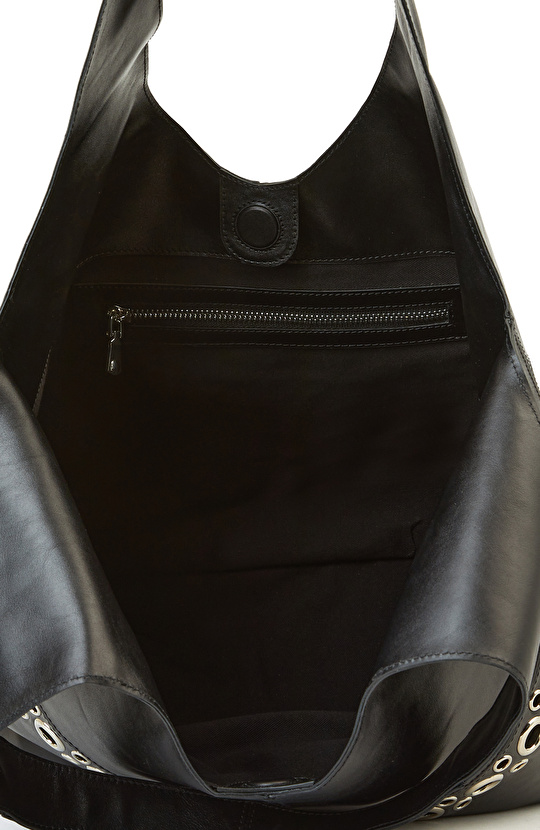 Siyah Kadın Deri Çanta