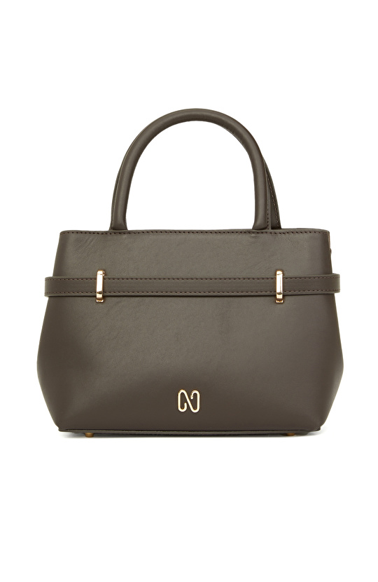 Antrasit Kadın Süet Çanta