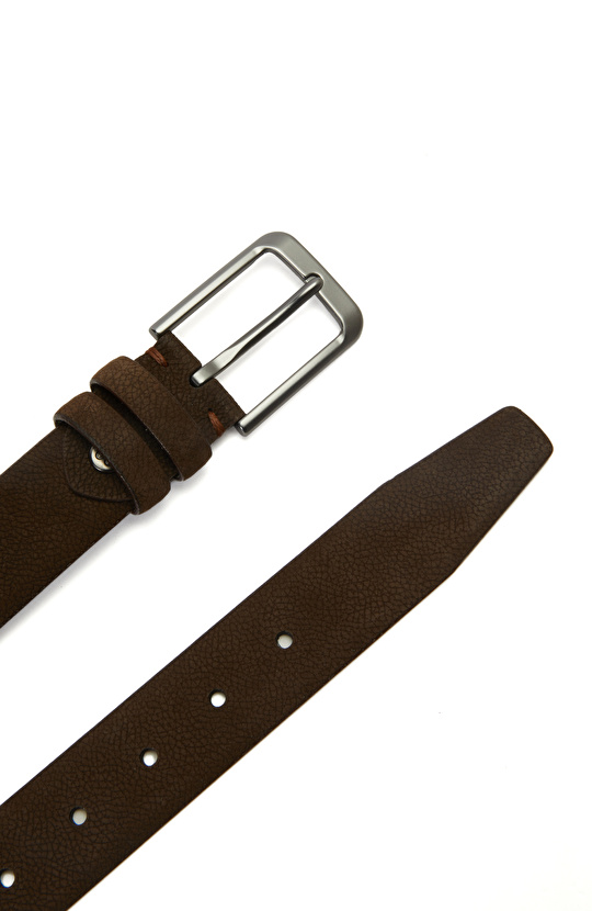 Kahverengi Erkek Deri Kemer