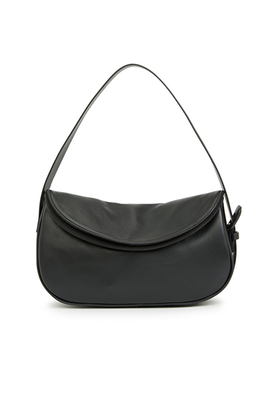 Siyah Kadın Deri Çanta Siyah Kadın Deri Çanta