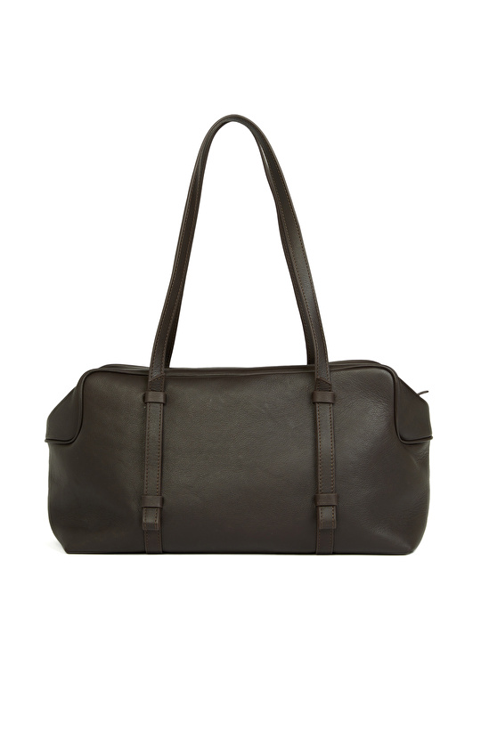 Kahverengi Kadın Deri Çanta