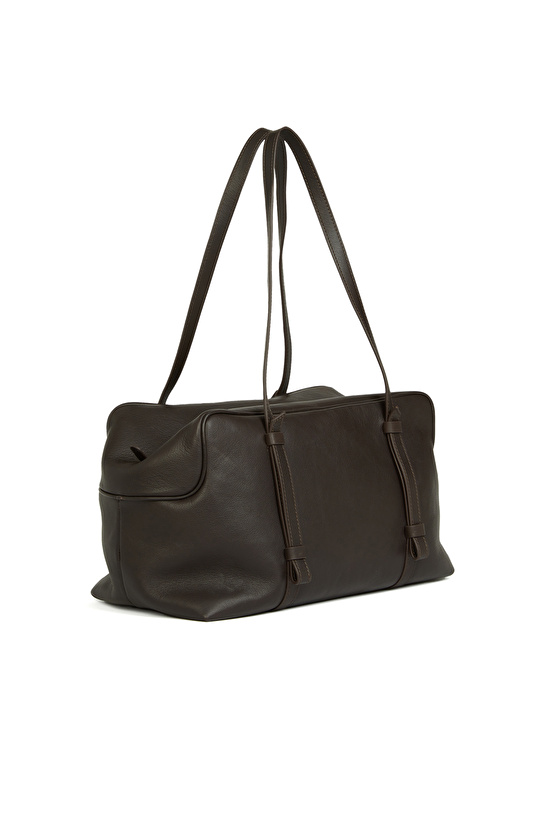 Kahverengi Kadın Deri Çanta