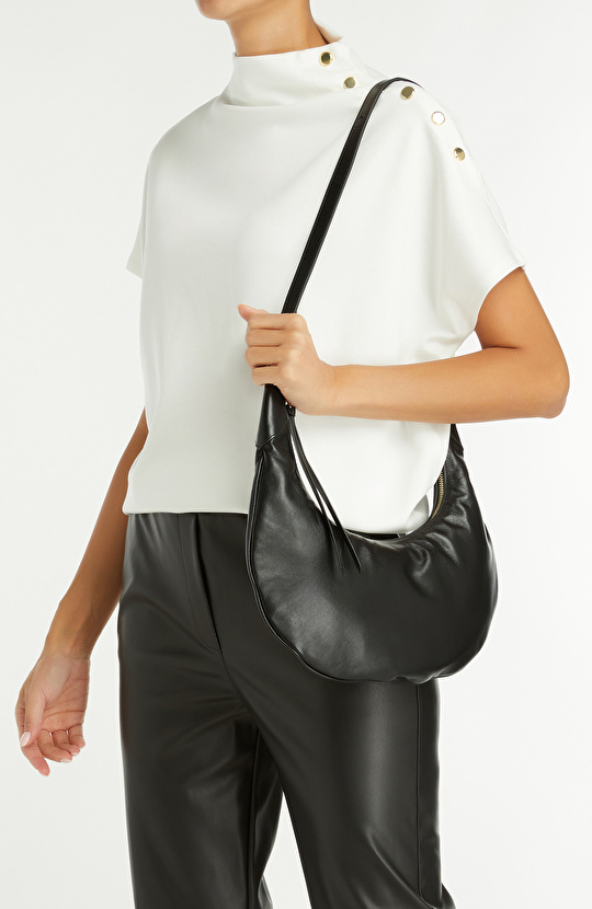 Siyah Kadın Deri Çanta