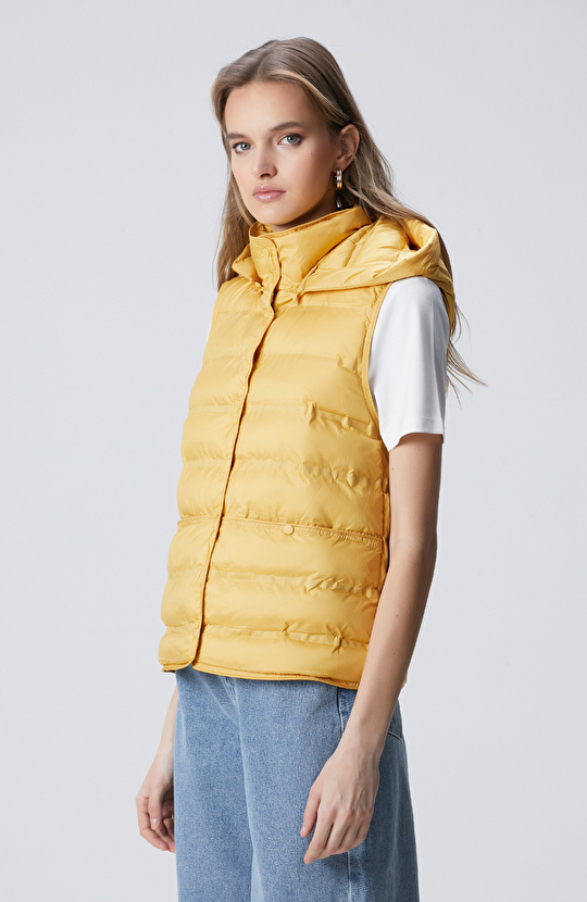 Sarı Casual Yelek