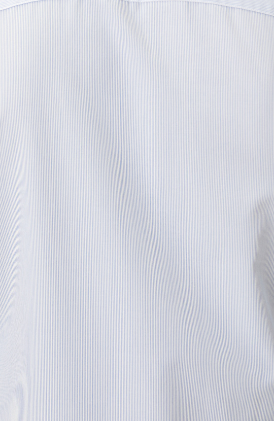 Non-Iron Mavi Beyaz Çizgili Gömlek