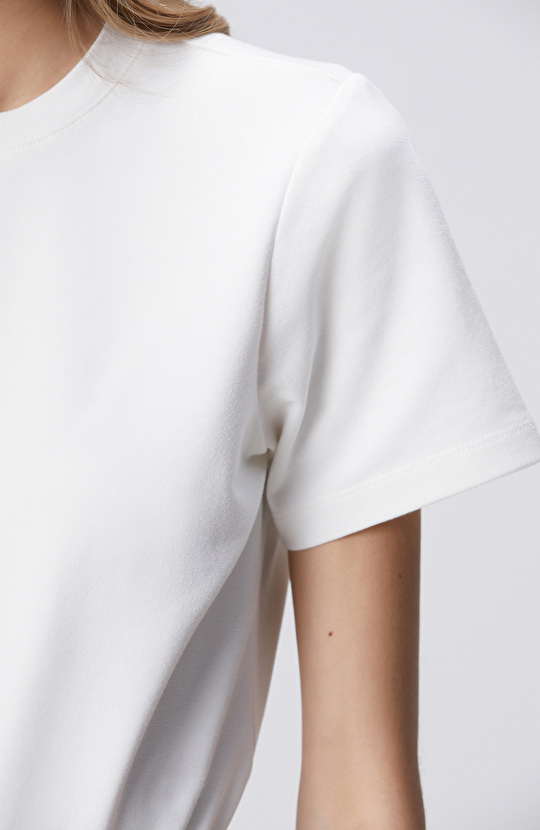 Beyaz Basic T-shirt