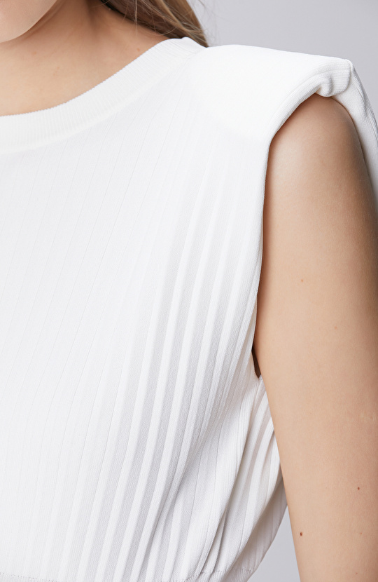 Off-White Padding Detailed Knitwear Sweater